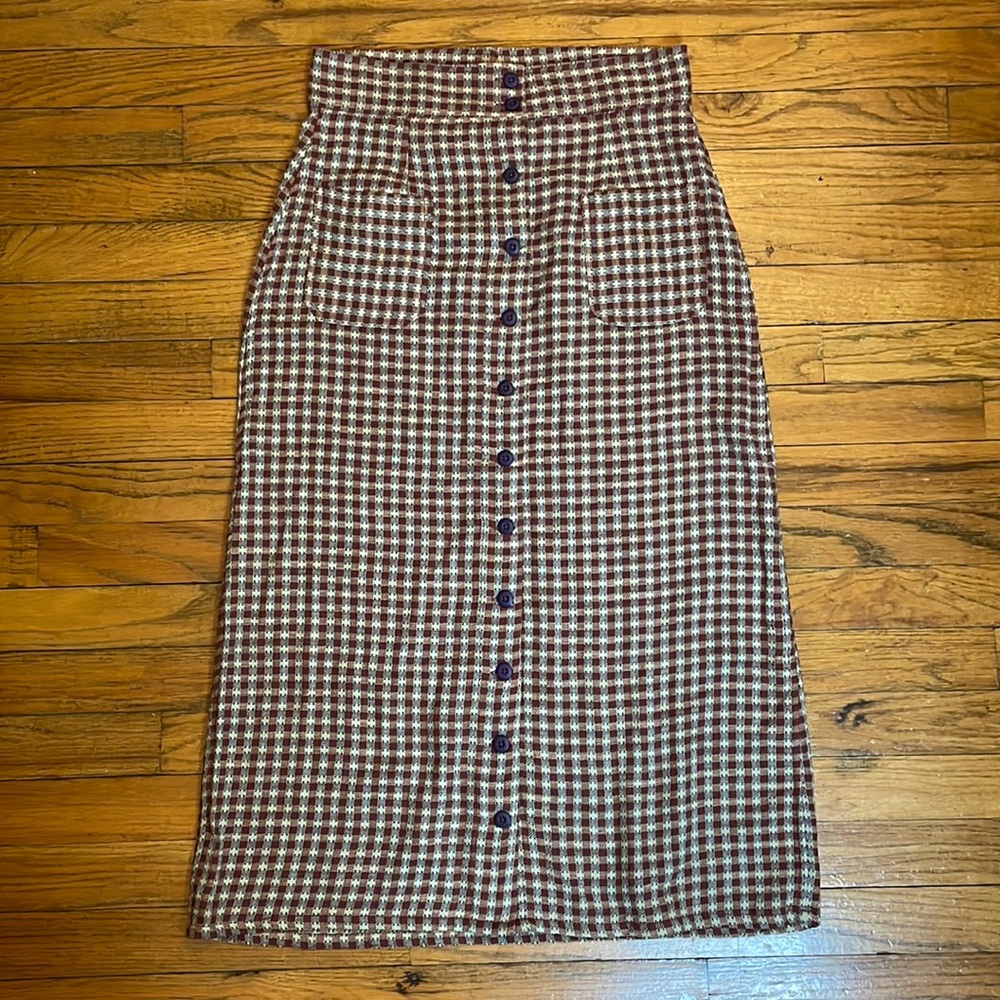 Ace and Jog Bo skirt in Brunswick